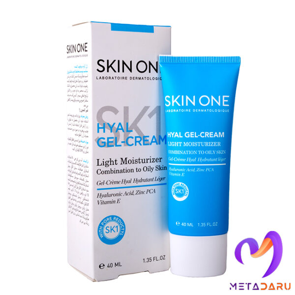ژل کرم مرطوب کننده پوست مختلط اسکین وان | Skin One Gel-Cream - 1066