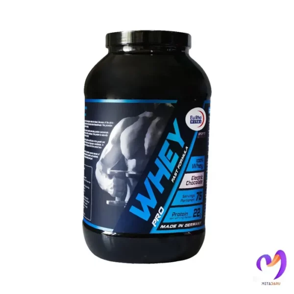 وی پرو 1000 گرمی (شکلاتی) یوروویتال Whey Pro 1000 g Eurho Vital - 11 3