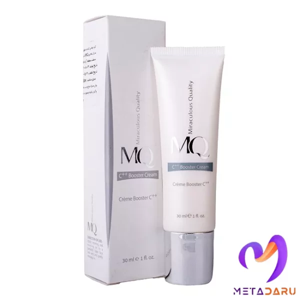 کرم روشن کننده و ضد چروک بوستر ویتامین سی ام کیو | Mq C++ Booster Cream - 1220