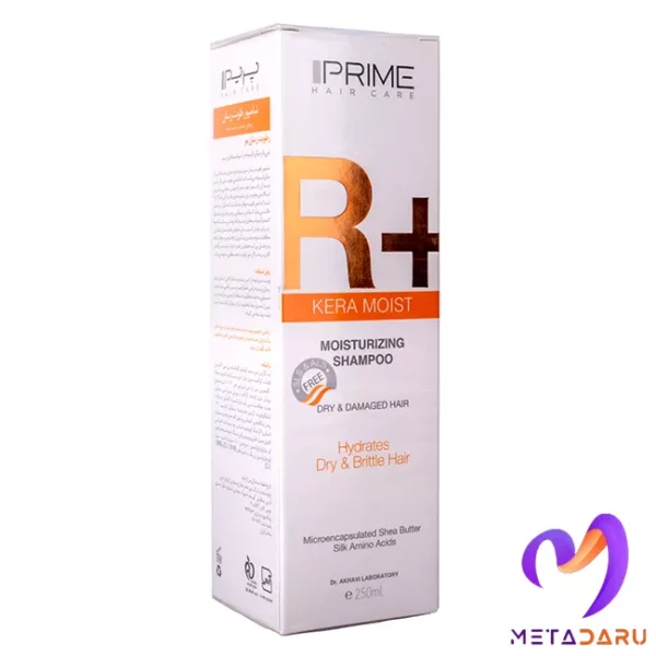 شامپو رطوبت رسان موهای خشک و آسیب دیده پریم | Prime Moisturizing Shampoo - 1280