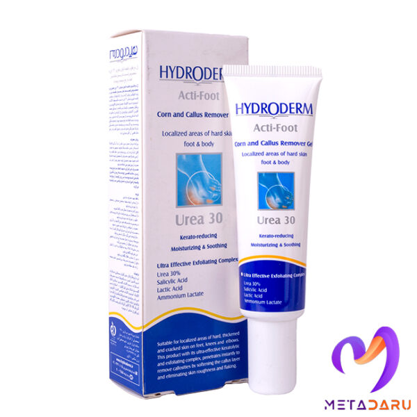 ژل مرطوب‌کننده قوی 30% اوره هیدرودرم | Hydroderm Acti-Foot UREA 30% - 1362