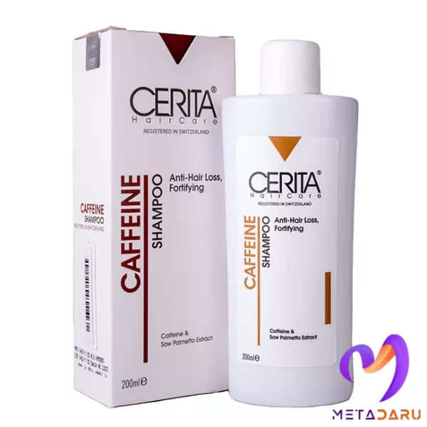 شامپو ضد ریزش مو کافئین سریتا | Cerita Caffeine Shampoo - 1412
