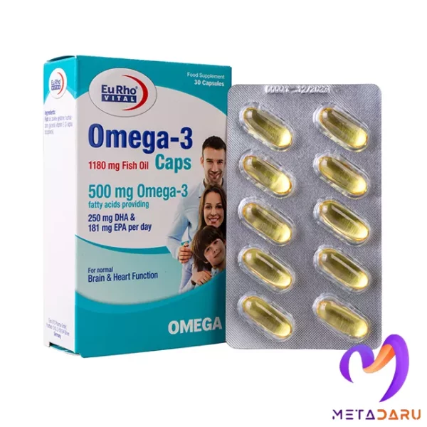 امگا 3 500میلی گرم یوروویتال | Eurho Vital Omega-3 500mg - 1475