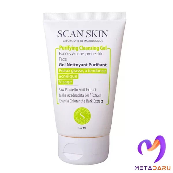ژل پاک کننده پوست چرب و مستعد آکنه اسکن اسکین | Scan Skin Purifying Cleansing Gel - 1810