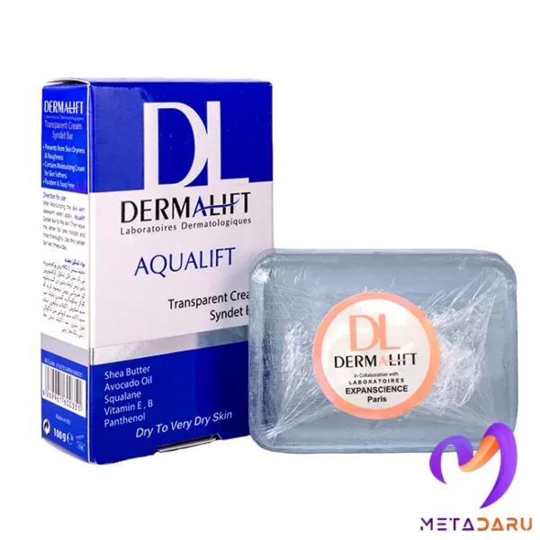 پن کرمدار شفاف غیرصابونی مرطوب کننده پوست آکوالیفت درمالیفت | Dermalift Aqualift - 1850
