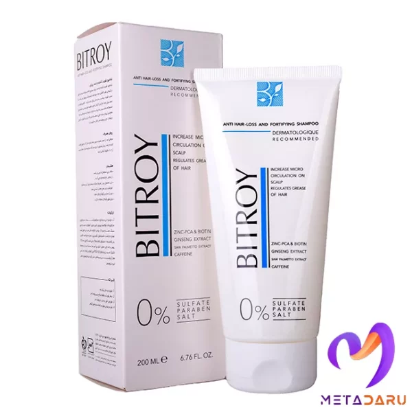 شامپو تقویت کننده و ضدریزش مو بیتروی | Bitroy Anti Hair Loss Shampoo - 1888