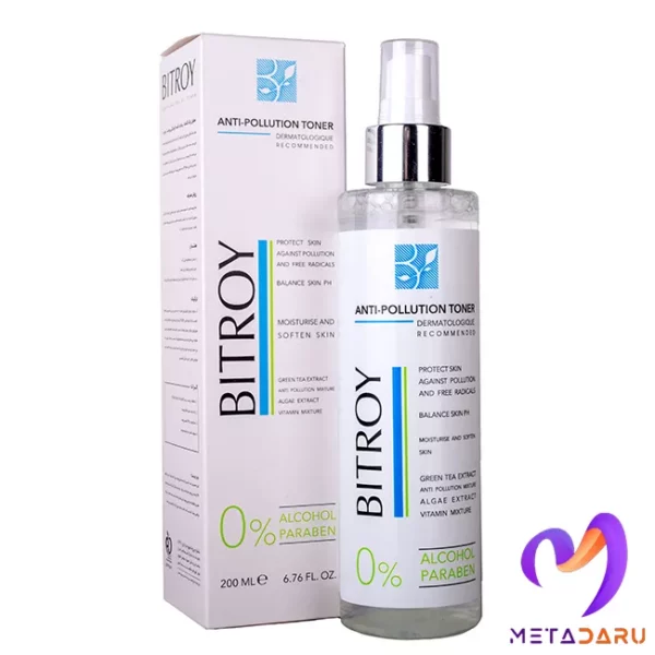 تونر پاک کننده و برطرف کننده آلودگی بیتروی | Bitroy Anti Pollution Toner - 1892