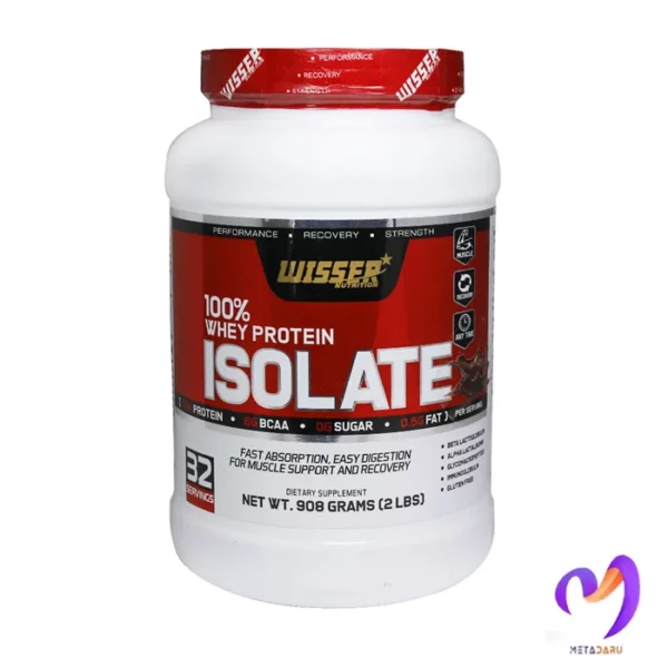 پودر وی پروتئین ایزوله ویثر ۹۰۸ گرمWisser Whey Protein Powder - 6 3