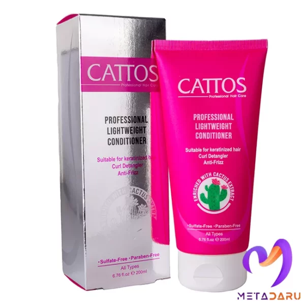 شامپو نرم کننده مو خشک کاتوس | Cattos Light Weight Conditioner - 844