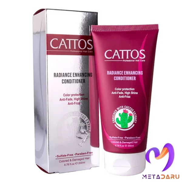 شامپو نرم کننده مو رنگ شده کاتوس | Cattos Radiance Enhancing Conditioner - 848