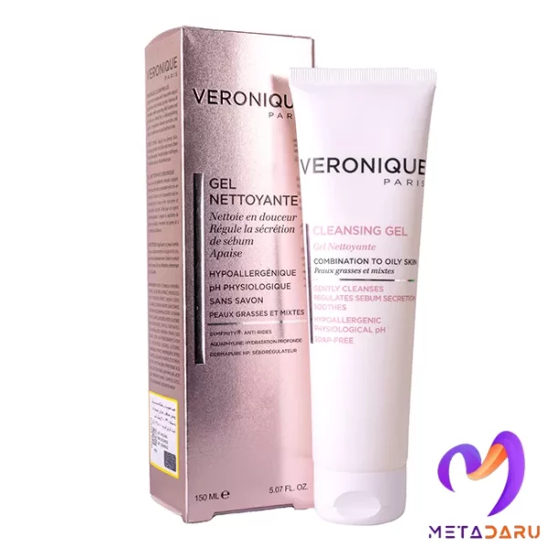 ژل پاک کننده پوست چرب و مختلط ورونیک | Veronique Cleansing Gel - 853