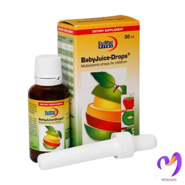 قطره مولتی ویتامین بیبی جویس یوروویتال Baby Juice - مولتی ویتامین بیبی جویس 17